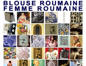  Blouse roumaine, femme roumaine- Lisabona